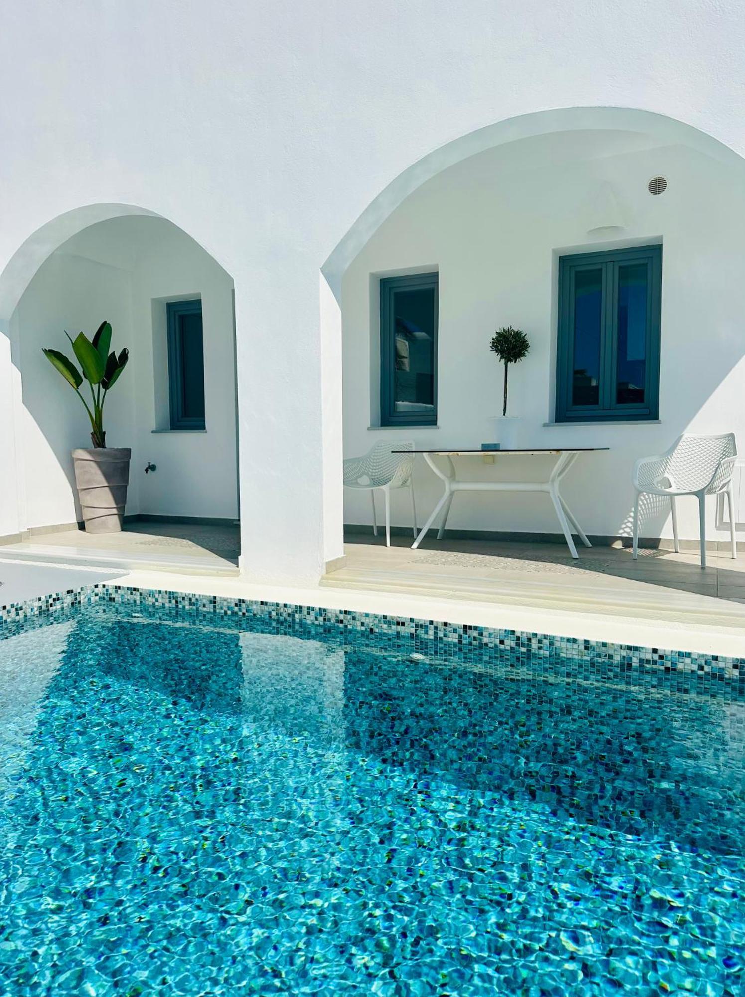 White Harmony Suites Megalochori  Exterior foto